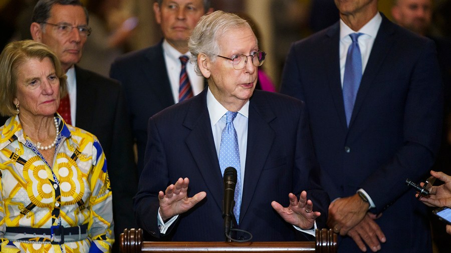 Minority Leader Leader Mitch McConnell (R-Ky.)