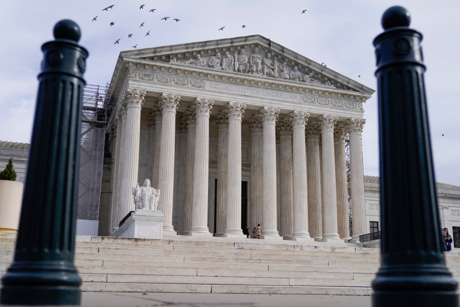 The U.S Supreme Court is seen on Wednesday, Nov. 15, 2023, in Washington. (AP Photo/Mariam Zuhaib)