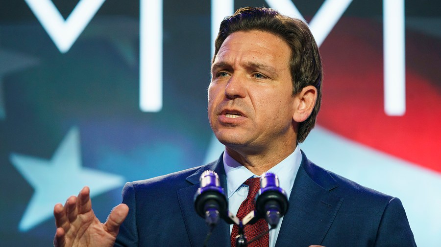 Republican presidential candidate and Florida Gov. Ron DeSantis