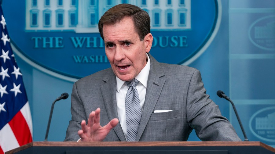 National Security Council spokesman John Kirby