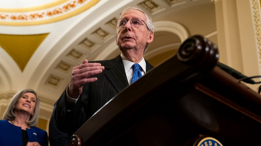 Minority Leader Mitch McConnell (R-Ky.)