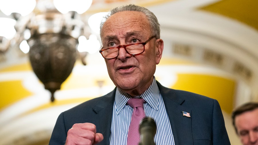 Majority Leader Chuck Schumer (D-N.Y.