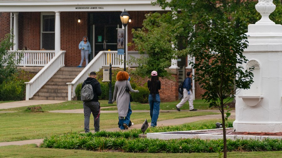 The Morehouse-James student residence hall at the Spelman College campus in Atlanta, Georgia, US, on Friday, Oct. 13, 2023.