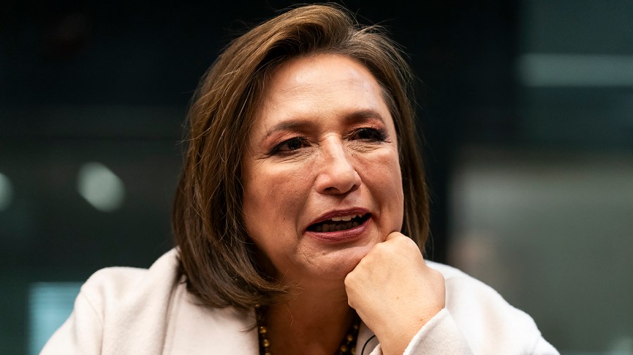 Mexican Presidential candidate Xóchitl Gálvez