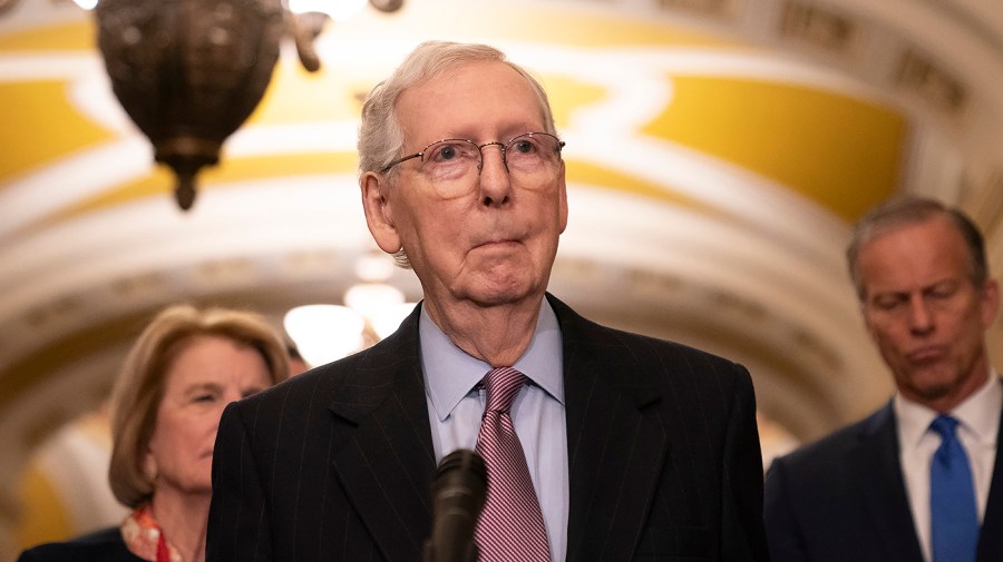 Minority Leader Mitch McConnell (R-Ky.)