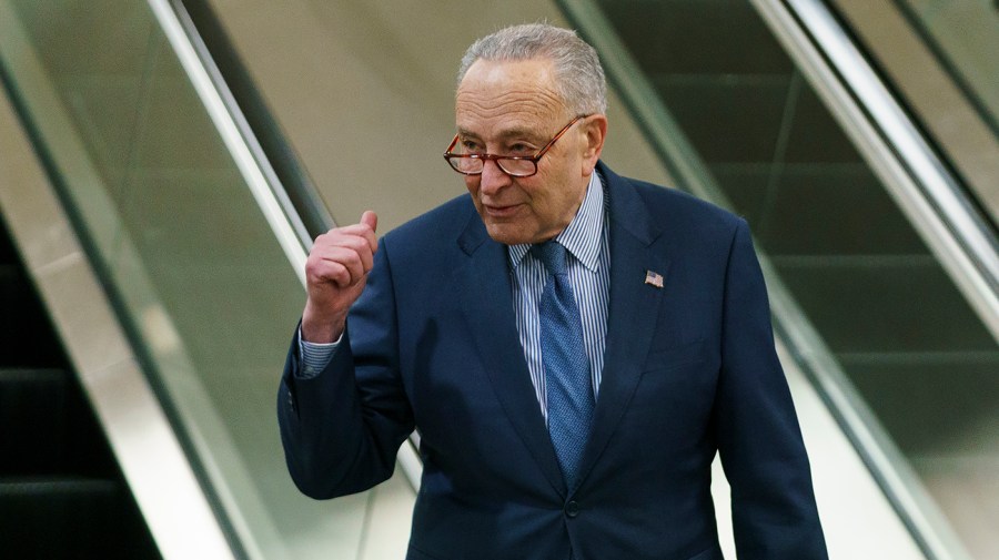 Majority Leader Chuck Schumer (D-N.Y.)