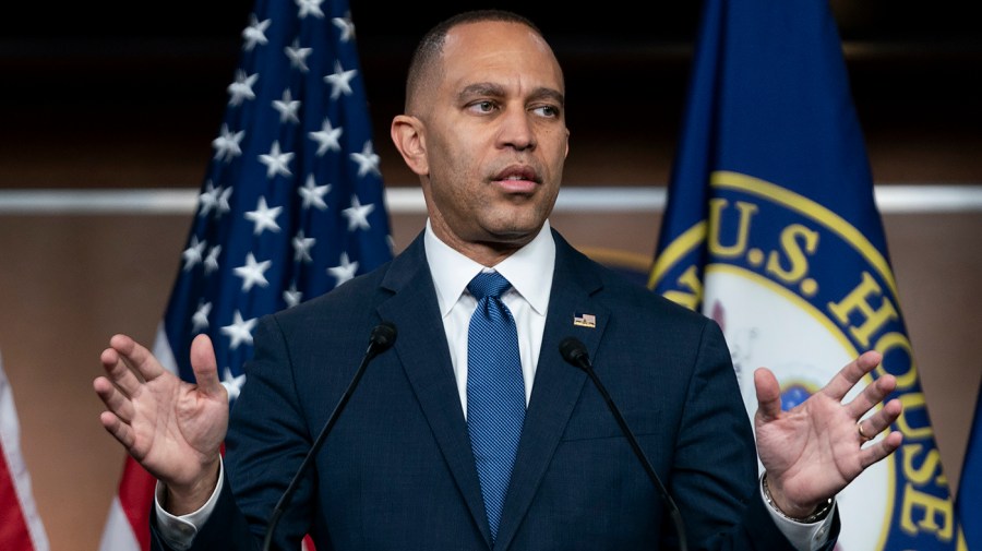 Minority Leader Hakeem Jeffries (D-N.Y.)