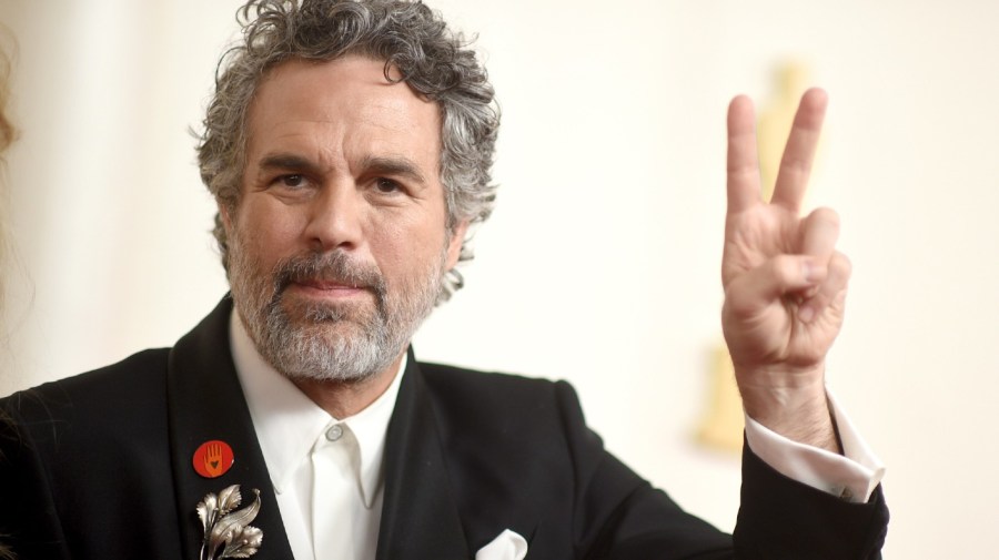 Mark Ruffalo arrives at the Oscars on Sunday, March 10, 2024, at the Dolby Theatre in Los Angeles.