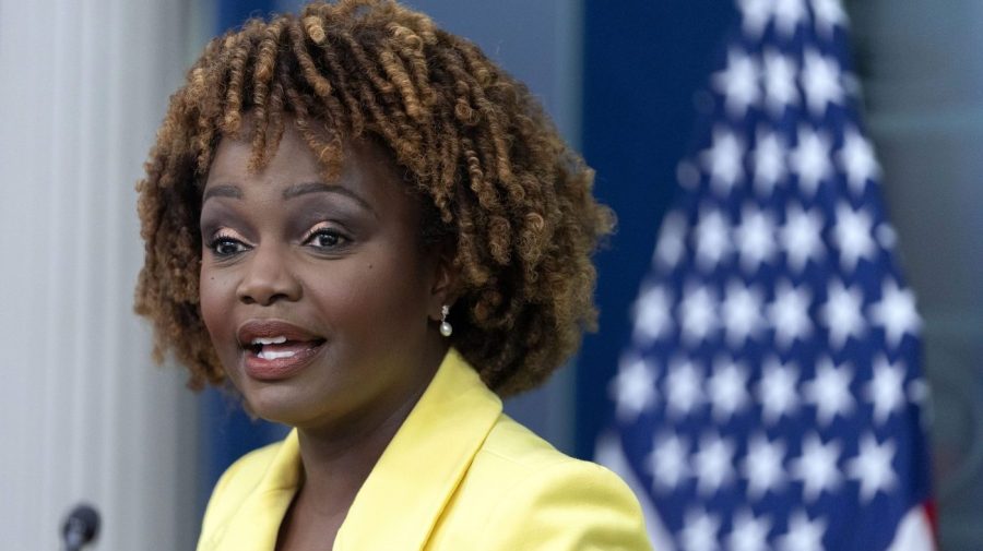 White House press secretary Karine Jean-Pierre