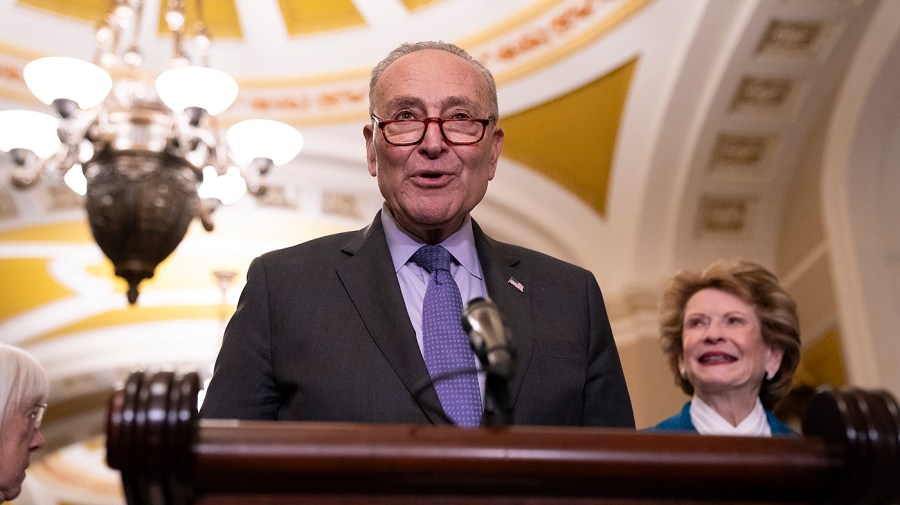 Majority Leader Chuck Schumer (D-N.Y.)