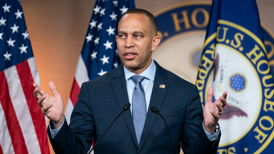 Minority Leader Hakeem Jeffries (D-N.Y.)