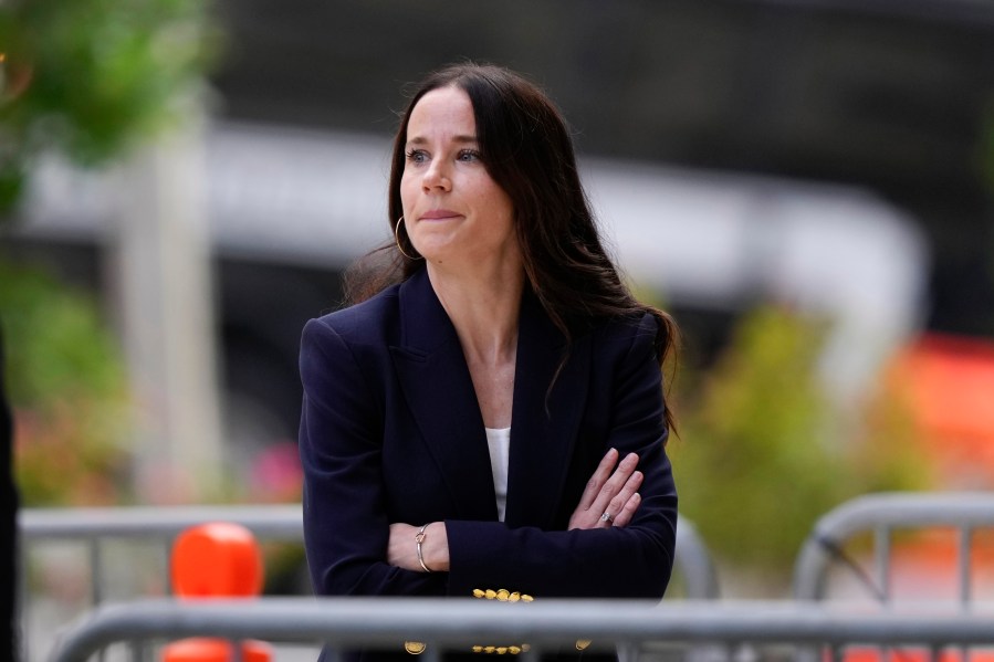 Ashley Biden arrives ahead of Hunter Biden's trial at federal court, Monday, June 3, 2024, in Wilmington, Del. (AP Photo/Matt Slocum)