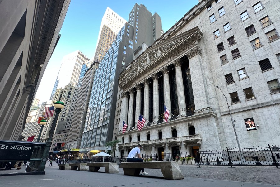 FILE - The New York Stock Exchange is shown on June 11, 2024 in New York. European markets have opened with gains on Monday, June 24, 2024, and Asian benchmarks retreated after U.S. stocks coasted to the close of their latest winning week. (AP Photo/Peter Morgan, File)