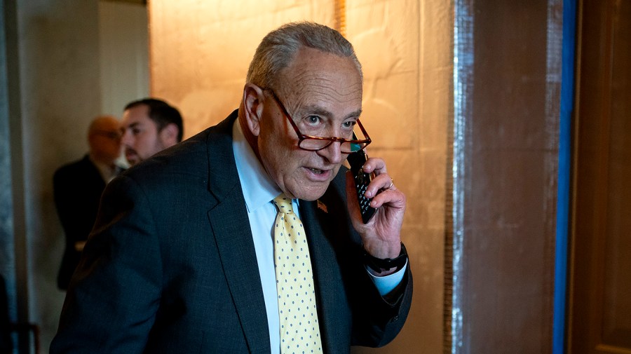 Majority Leader Chuck Schumer (D-N.Y.)