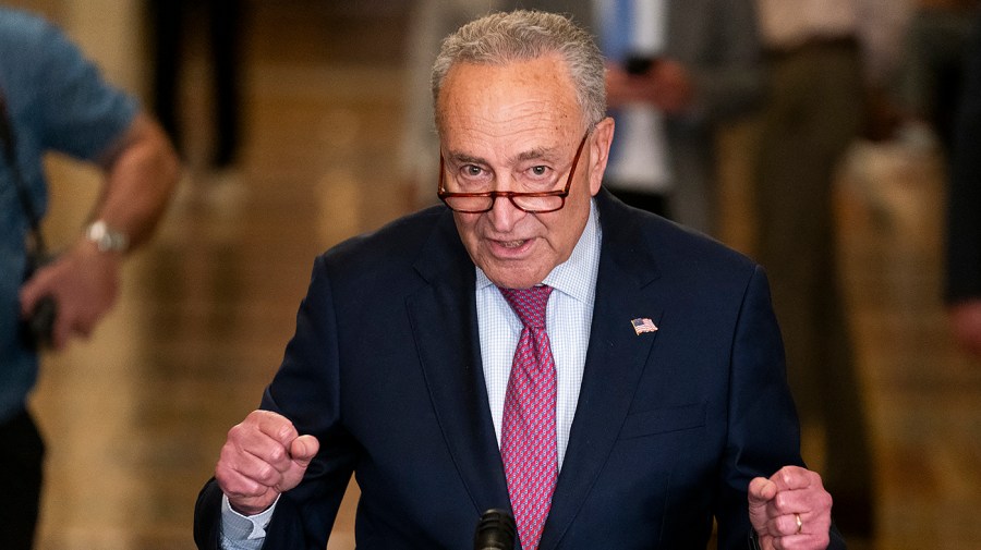 Majority Leader Chuck Schumer (D-N.Y.)